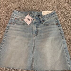 American Eagle Outfitters Light Blue A-Line Skirt